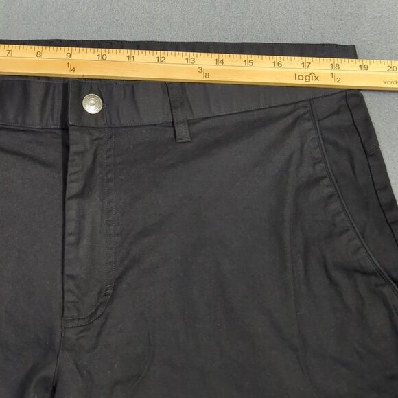 Fabletics Pants Men's 38x30 Black Fits 38x26 The High Side Chino - Picture 5 of 10